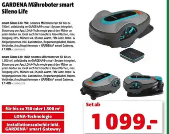 Liebmarkt Gardena Mähroboter Smart Sileno Life Angebot