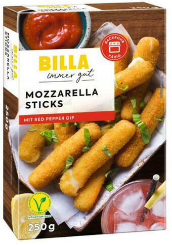 Billa Billa mozzarella sticks Angebot
