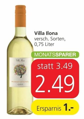 Spar Villa Ilona 0,75 Liter Angebot
