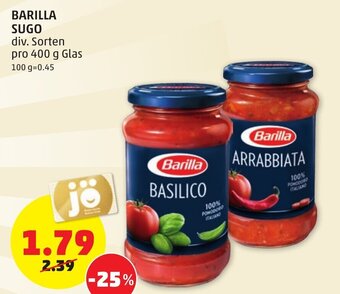 PENNY Barilla Sugo 400g Angebot