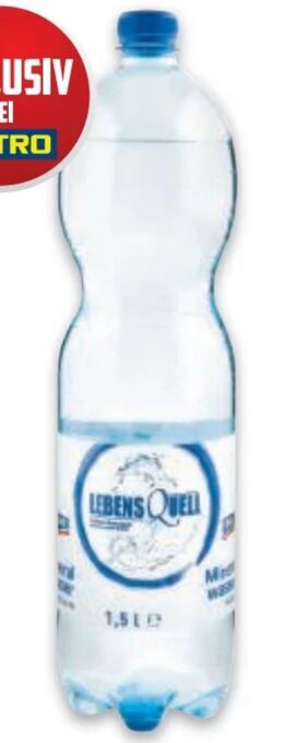 Metro Mineralwasser Angebot