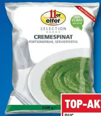 Metro Selection cremespinat Angebot