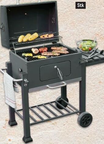 Metro Holzkohlegrill trolly deluxe Angebot