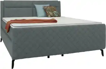 Mömax Boxspringbett in grau ca. 180x200cm Angebot
