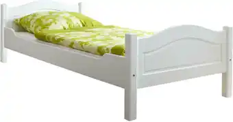 Mömax Bett 'rita', aus kiefer, weiß Angebot
