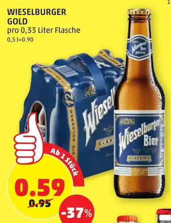 PENNY Wieselburger Gold 330ml Angebot