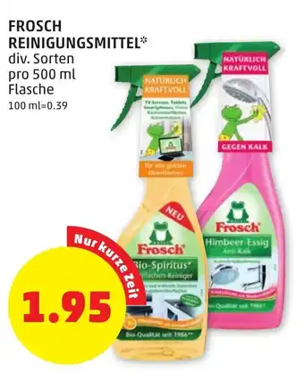 PENNY Frosch Reinigungsmittel 500ml Angebot