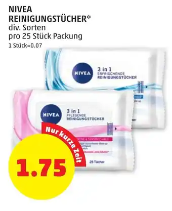 PENNY Nivea Reinigungstucher 25st Angebot