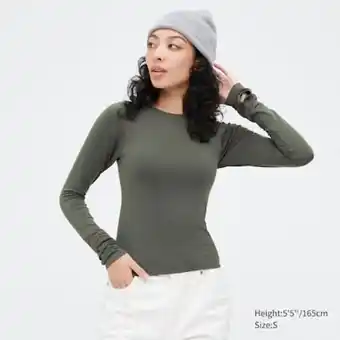 UNIQLO Airism fitted long sleeved top Angebot