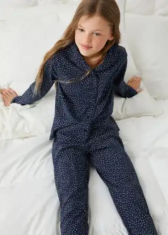 Mango Langer pyjama mit punkten Angebot