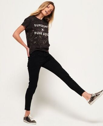 Superdry Elana skinny cropped jeans Angebot