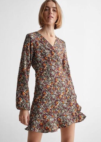 Mango Kleid mit blumendruck Angebot