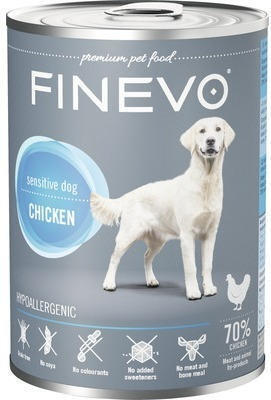 Hornbach Hundefutter nass finevo sensitive dog huhn pur 800 g, monoprotein, singleprotein Angebot