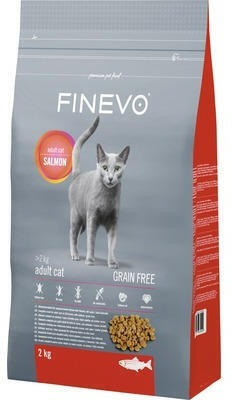 Hornbach Katzenfutter trocken finevo adult cat lachs getreidefrei 2 kg Angebot