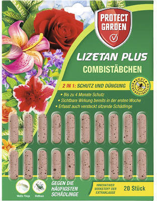 Hornbach Combistäbchen gegen pflanzenschädlinge protect garden lizetan plus 20 stk. reg.nr. 3977-0 Angebot