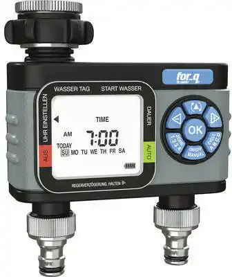 Hornbach Bewässerungscomputer for_q fq-bc 2 für automatische bewässerung mit mobilen regnern, tropfsystemen (microdrip) oder sprinkler Angebot