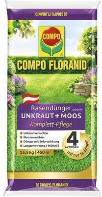 Hornbach Rasendünger compo gegen unkraut und moos 13,5 kg reg.nr. 3460-901 Angebot