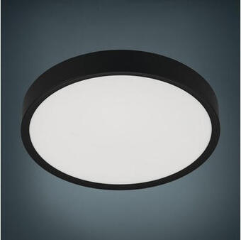 Hornbach Led deckenleuchte h 75 mm ø 440 mm 36 w 3900 lm 3000 k warmweiß ip20 schwarz Angebot