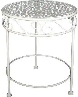Hornbach Pflanztisch metall weiß ø 21x24 cm Angebot