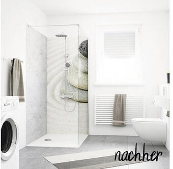 Hornbach Duschrückwand breuer decodesign 900x2100x3 mm zen & wasser Angebot