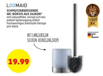 PENNY Loomaid Schmutzabweisende WC-Burste aus Silikon Angebot
