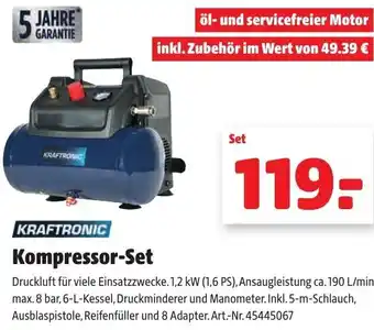 Liebmarkt Kraftronic Kompressor-Set Angebot