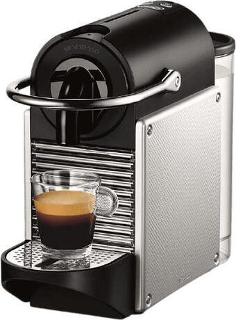 Media Markt De'longhi en 124 s pixie nespresso-maschine silber Angebot