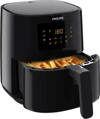 Media Markt Philips hd9252/90 airfryer essential heißluftfritteuse 1400 watt schwarz Angebot
