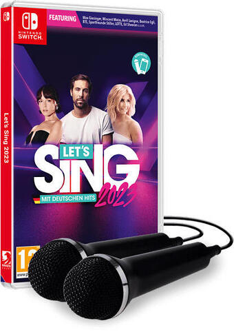Media Markt Let's sing 2023 german version (+ 2 mics) - [nintendo switch] Angebot
