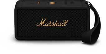 Media Markt Marshall marshall middleton bluetooth speaker, black & brass bluetooth lautsprecher Angebot
