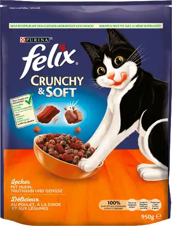dm Felix crunchy & soft katzenfutter geflügel & gemüse Angebot