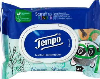 dm Tempo feuchte toilettentücher sanft für kinder Angebot