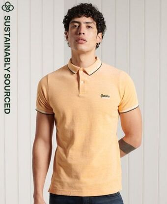 Superdry Organic cotton classic poolside pique polo shirt Angebot