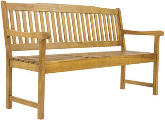XXXLutz Gartenbank 150/88/61 cm in braun Angebot