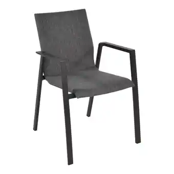 XXXLutz Stapelstuhl in metall, textil anthrazit, grau Angebot