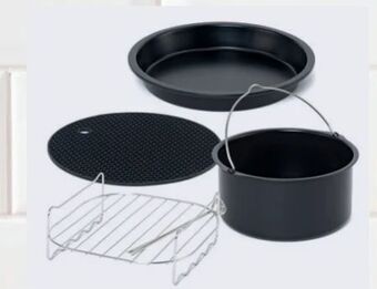 Hofer Heissluftfritteuse xxl zubehör set Angebot
