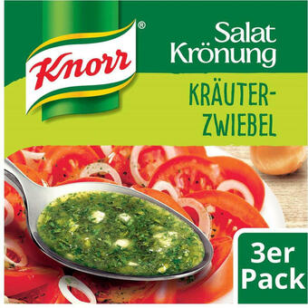 Billa Knorr salatkrönung kräuter-zwiebel 3er Angebot