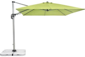 Hornbach Sonnenschirm kurbelschirm ampelschirm doppler polyester (pes) fresh green Angebot