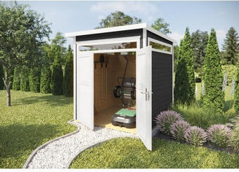 Hornbach Gartenhaus weka 265 gr. 2 inkl. fußboden 205 x 209 cm anthrazit Angebot