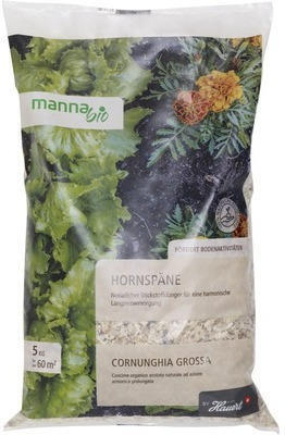 Hornbach Hornspäne manna bio 5 kg / 60 m² Angebot