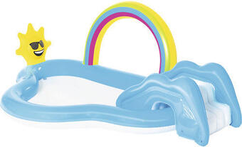 Hornbach Wasserspielcenter bestway rainbow n' shine 257x145x91 cm Angebot
