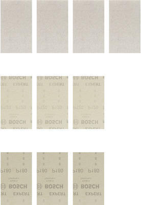 Hornbach Schleifblatt für schwingschleifer bosch, 80x133 mm, korn 80/120/180, ungelocht, 10 stück Angebot