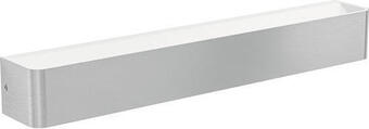 Hornbach Led wandleuchte sania 5 26,5 w 2700 lm 3000 k warmweiß 80x620x90 mm ip44 nickel/weiß Angebot
