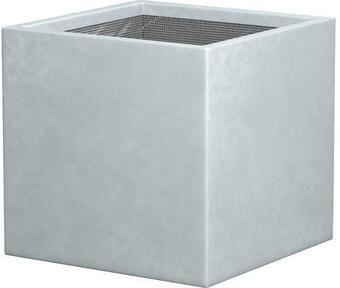 Hornbach Pflanztopf lafiora emilia kunststein 36,5 x 36,5 x 34,5 cm hellgrau Angebot