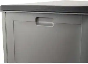 Hornbach Kissenbox marla 143,5 x 53 x 57 cm 390 liter abschließbar kunststoff grau Angebot