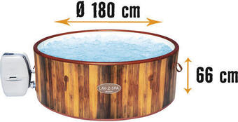 Hornbach Aufblasbarer whirlpool bestway® lay-z-spa® whirlpool helsinki airjet™ mit 180 luftdüsen, multifunktionspumpe, integrierte hei Angebot