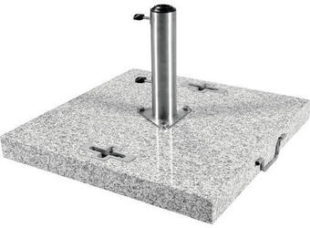 Hornbach Sonnenschirmständer doppler 95 kg granit quadratisch grau Angebot