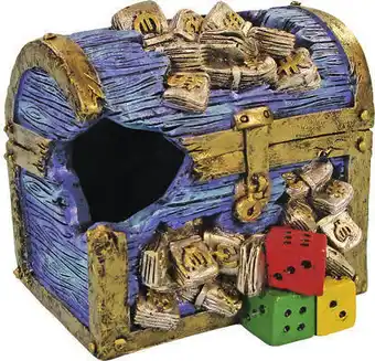Hornbach Aquariumdekoration orbit schatztruhe blau 10 x 9 x 10 cm Angebot