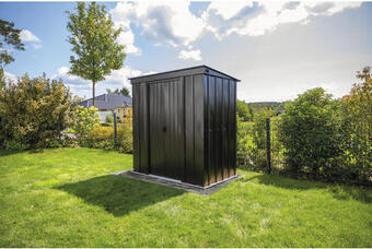 Hornbach Gartenhaus spacemaker 8x4 247,7 x 115 cm onyx schwarz Angebot