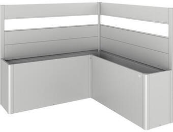 Hornbach Sichtschutz biohort für belvedere l-form 2 stück mit acryleinsatz l200 silber-metallic Angebot